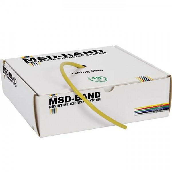 MSD Tube Yellow Λάστιχο Εκγύμνασης Σωληνωτό